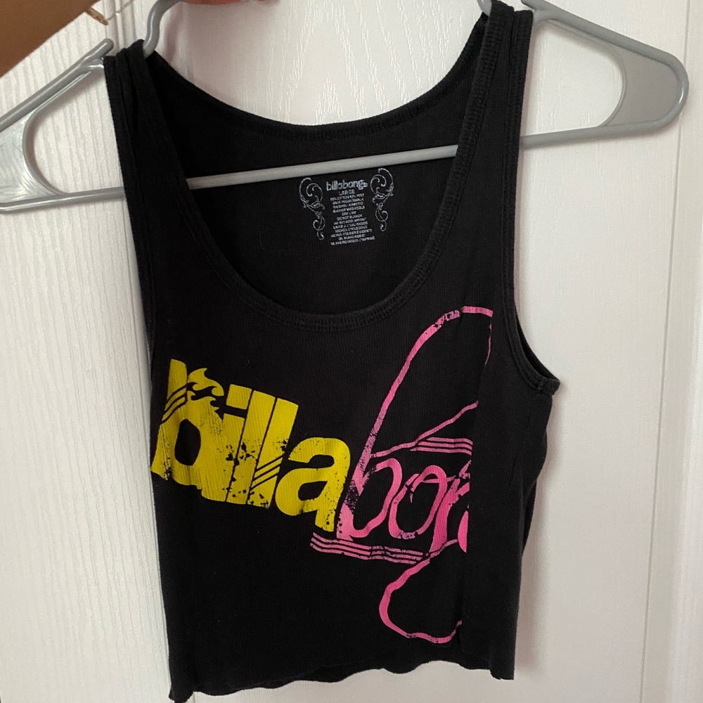 super soft and beachy vintage billabong surfer girl ribbed tank